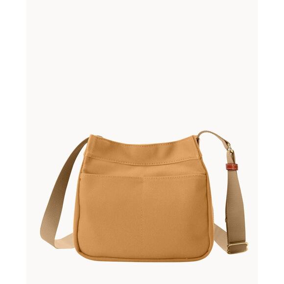 Dooney & Bourke Beige Canvas Crossbody 24 - Picture 5 of 8